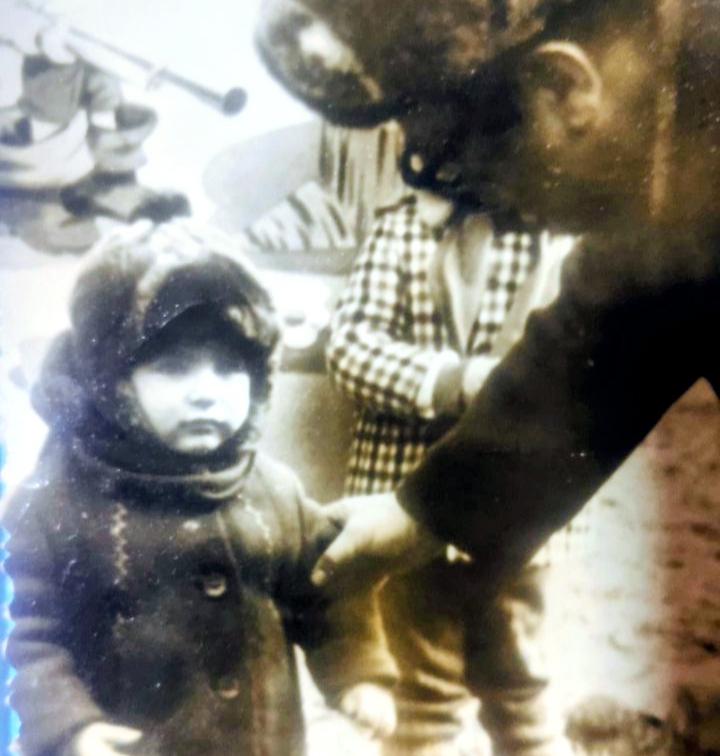 Sărbătoarea Anului Nou la bradul orașului Otaci (1976)